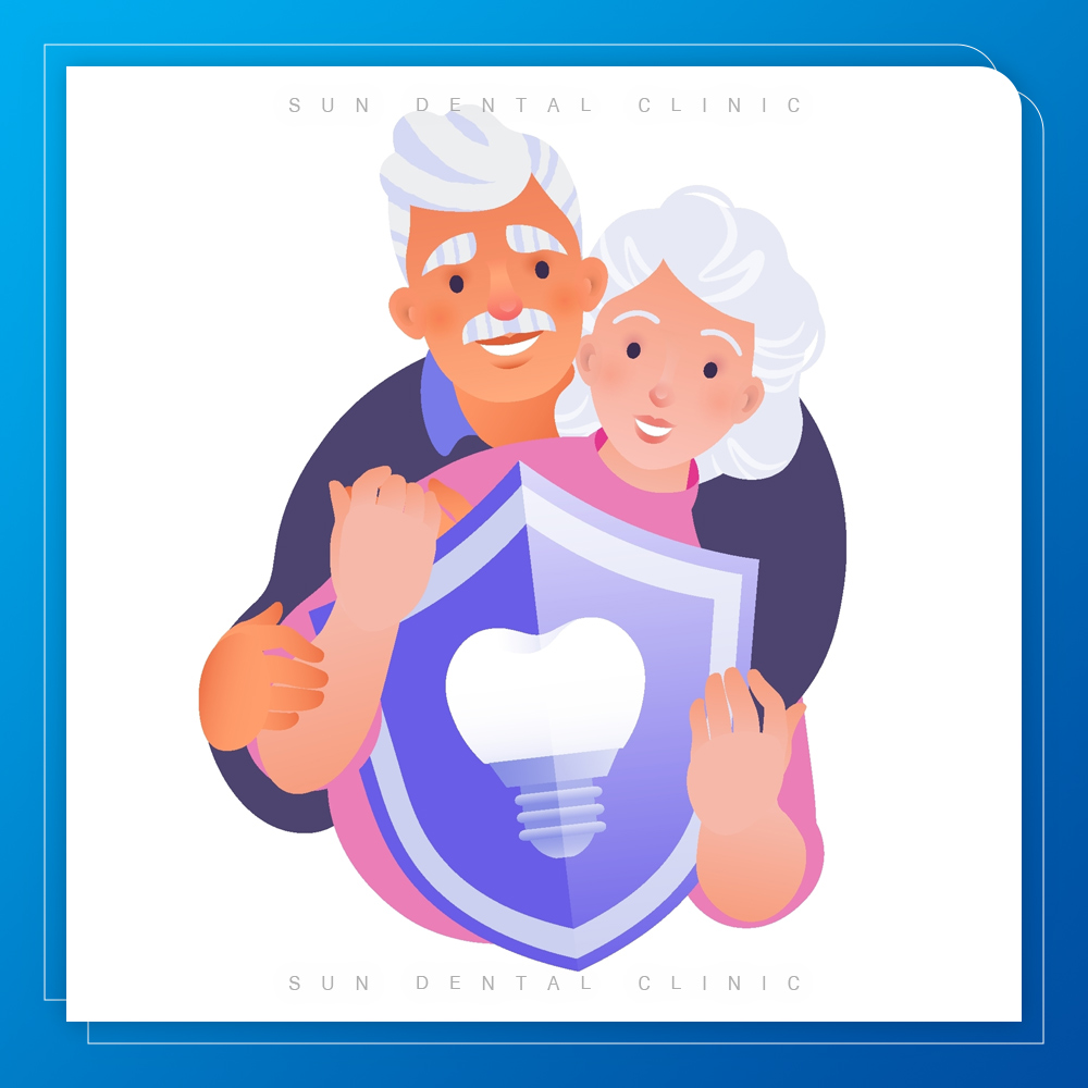 용인선플란트-처인구수면치과-고령자 임플란트 일러스트